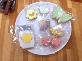 木育広場でアイシングクッキー教室 木育広場でアイシングクッキー教室