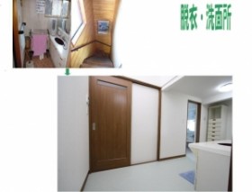 脱衣洗面所 脱衣洗面所