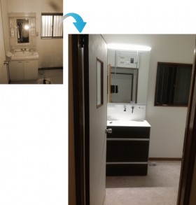 洗面BeforeAfter 洗面BeforeAfter