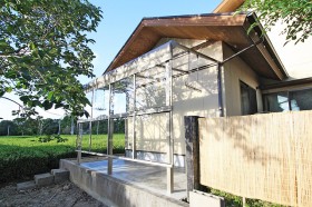 物干し用のテラス設置 物干し用のテラス設置