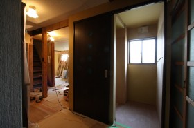 吊り下げ建具でバリアフリー 吊り下げ建具でバリアフリー