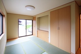 珪藻土を使用した和室 珪藻土を使用した和室