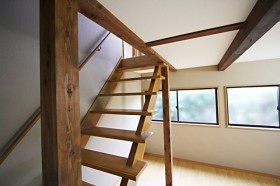 開放感のある階段 開放感のある階段