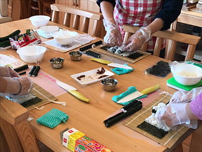 飾り巻き寿司11月11日