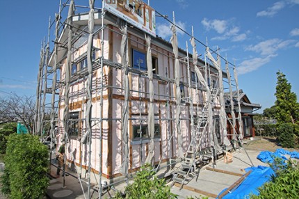 菊川リセット住宅吹きつけ発泡ウレタン