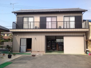 脇屋の駐車スペースを住居にリフォーム