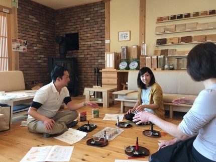 木育イベントお灸講座