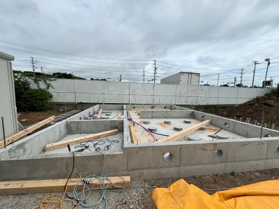 16坪 新築「木のひらや」牧之原市 O様邸 土台工事 bf98b9e5223a7bb3544673e769c1adf13