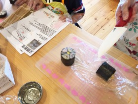 木育広場飾り巻き寿司教室 木育広場飾り巻き寿司教室