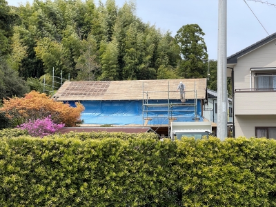 古民家再生+減築 築90年 御前崎市 S様邸 瓦解体③ fff39d5351630365123ff50787717fc5