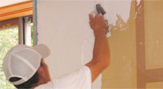 シラス壁の塗り方